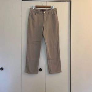 Tan jean pant size 10